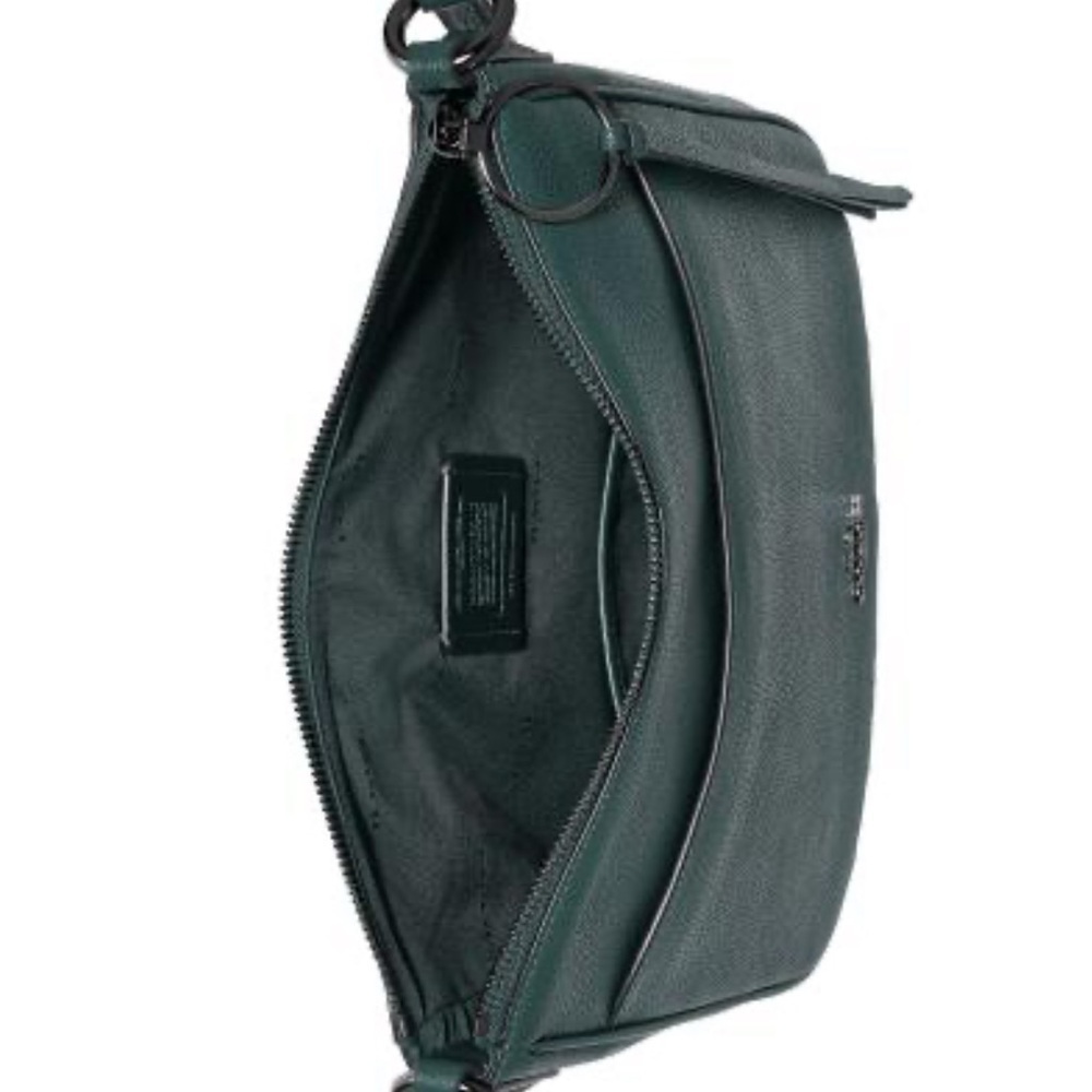 Coach Chaise green polished pebble leather bag . Very good condition - Picture 3 of 14